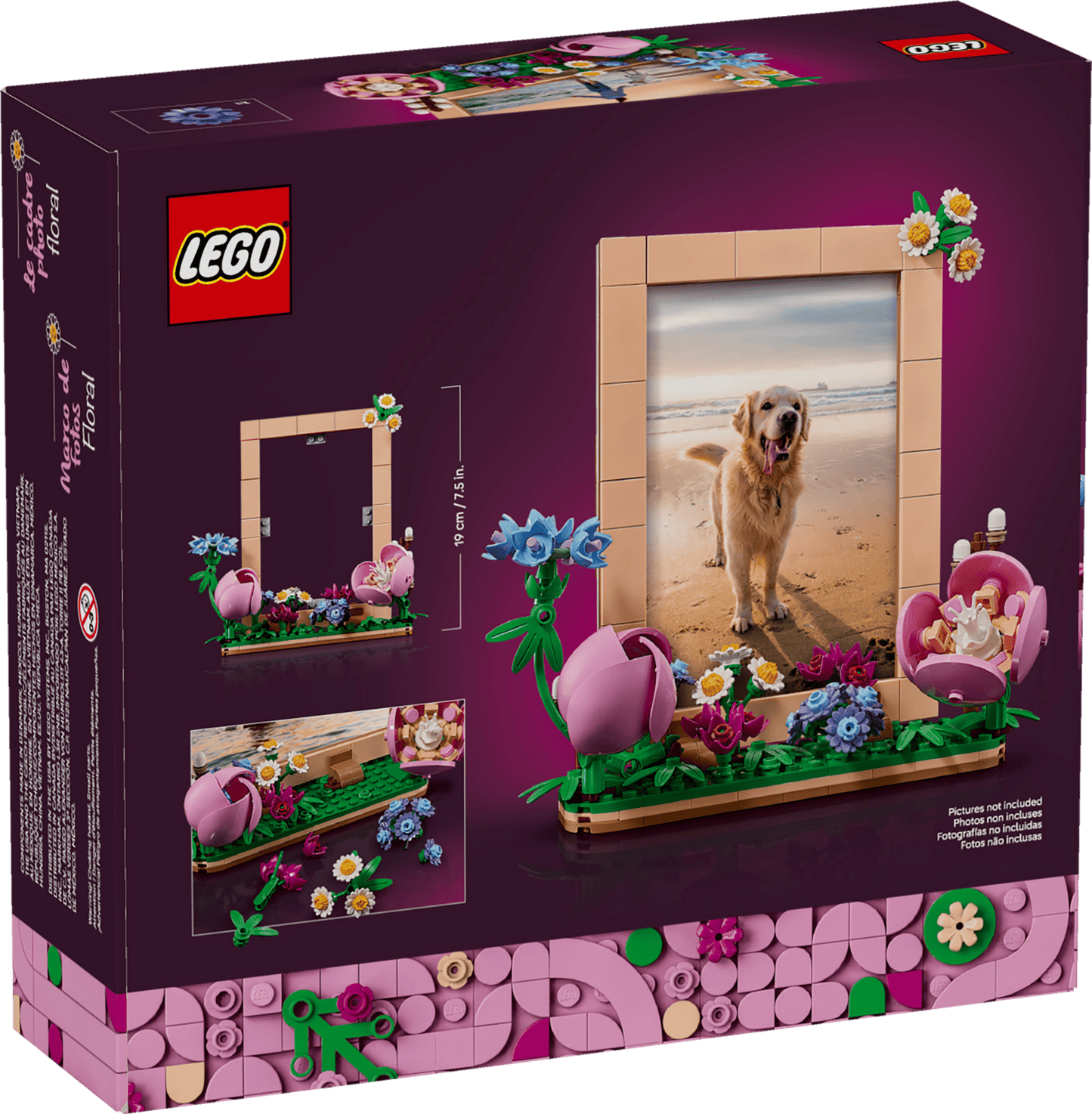 40916 Floral Picture Frame