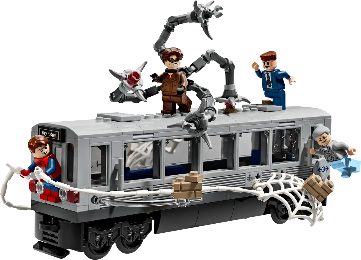 76321 Spider-Man vs. Doc Ock Subway Train Scene