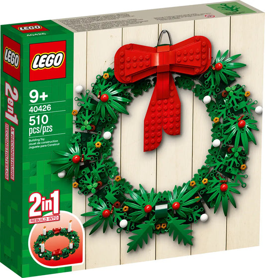 40426 Christmas Wreath 2in1