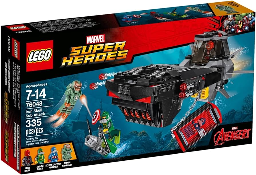 76048 Iron Skull Sub Attack - Used