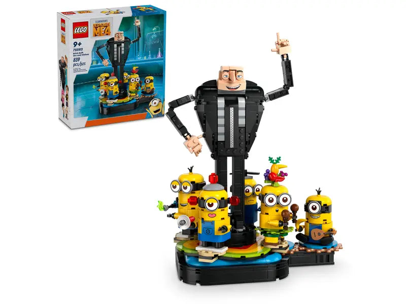 75582 Brick-Built Gru and Minions - CERTIFIED