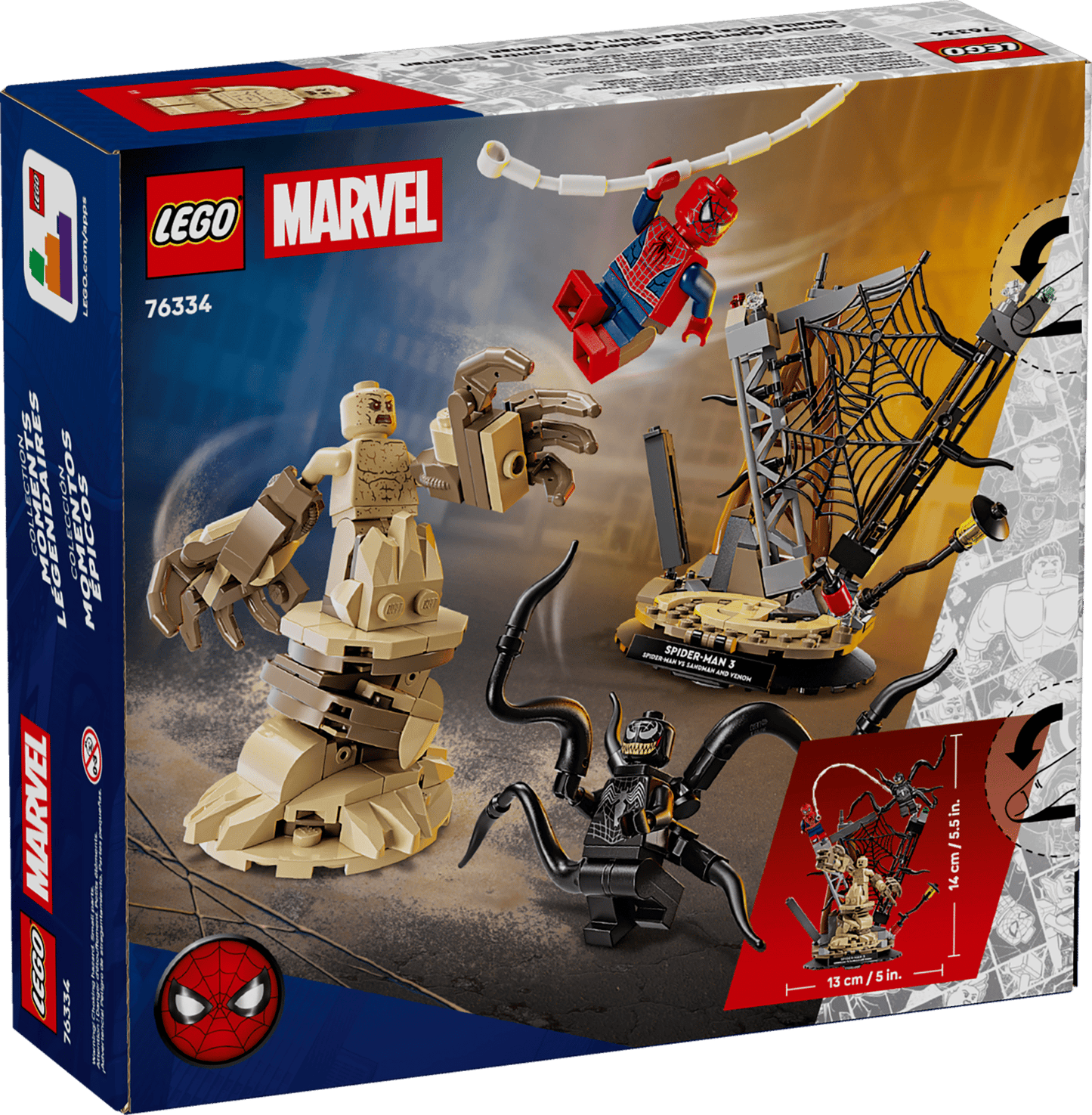 76334 Epic Battle: Spider-Man vs. Sandman