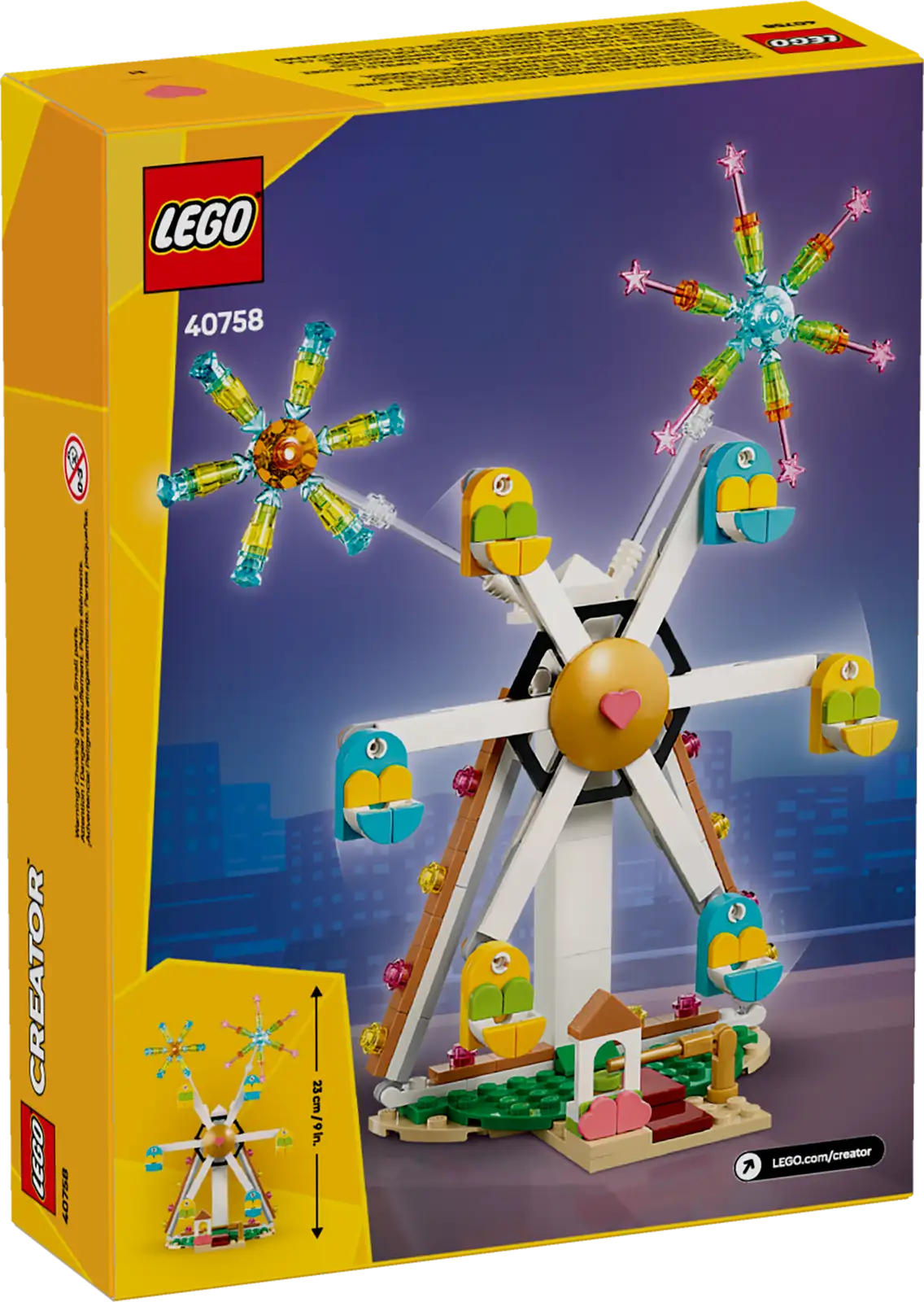 40758 Celebration: Ferris Wheel With Fireworks