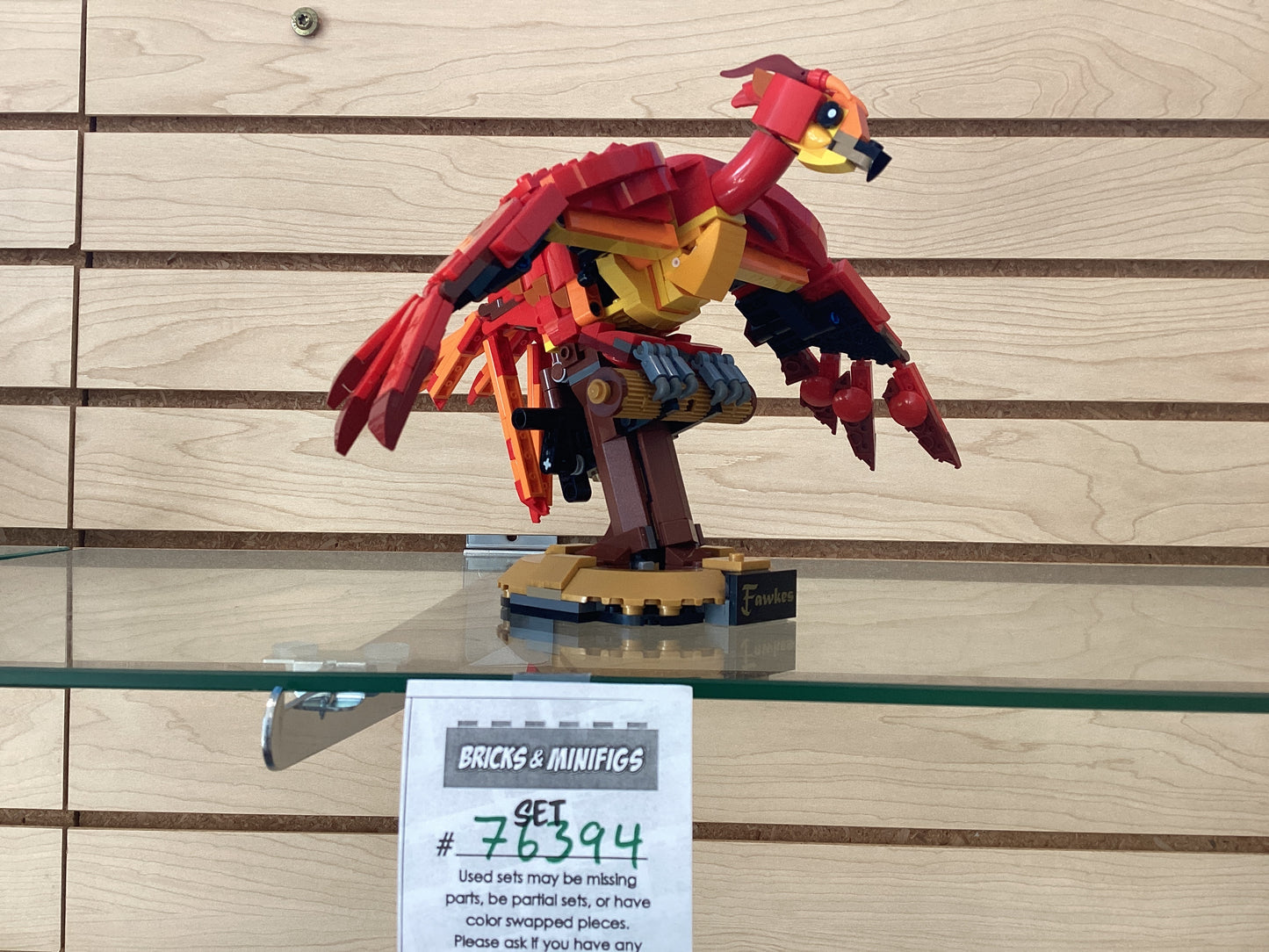 76394 Fawkes, Dumbledore’s Phoenix - USED