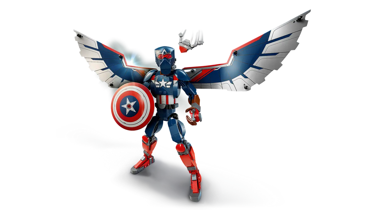 76296 New Captain America Construction Figure