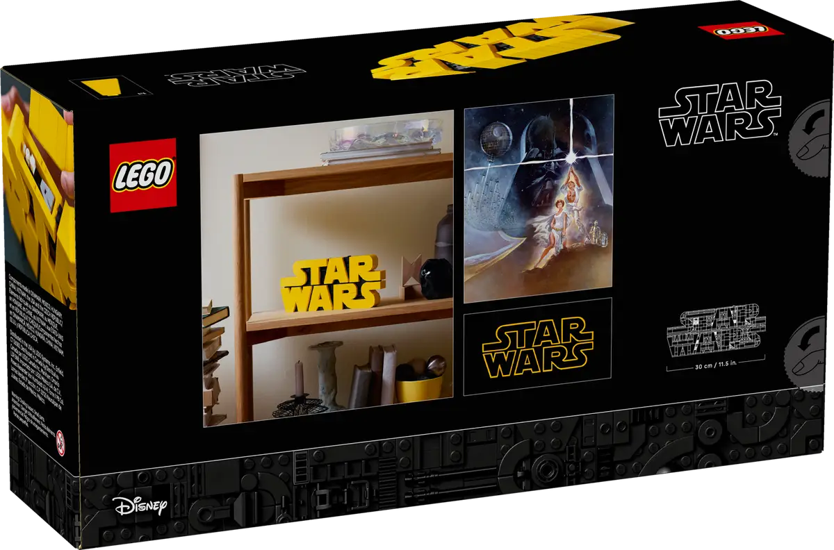 75407 Brick-Built Star Wars Logo