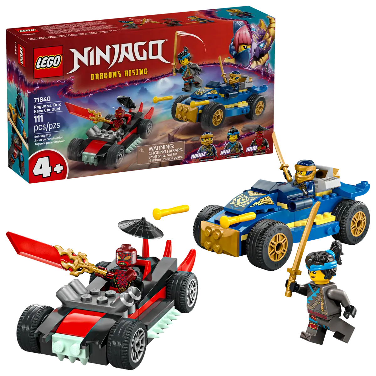 71840 Rogue vs. Drix Race Car Duel