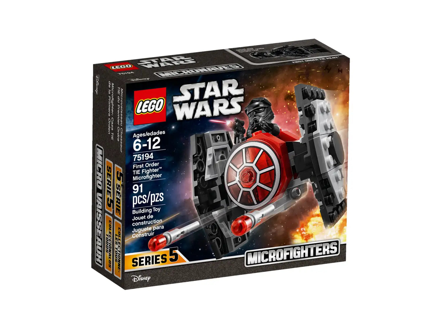 75194 First Order TIE Fighter Microfighter