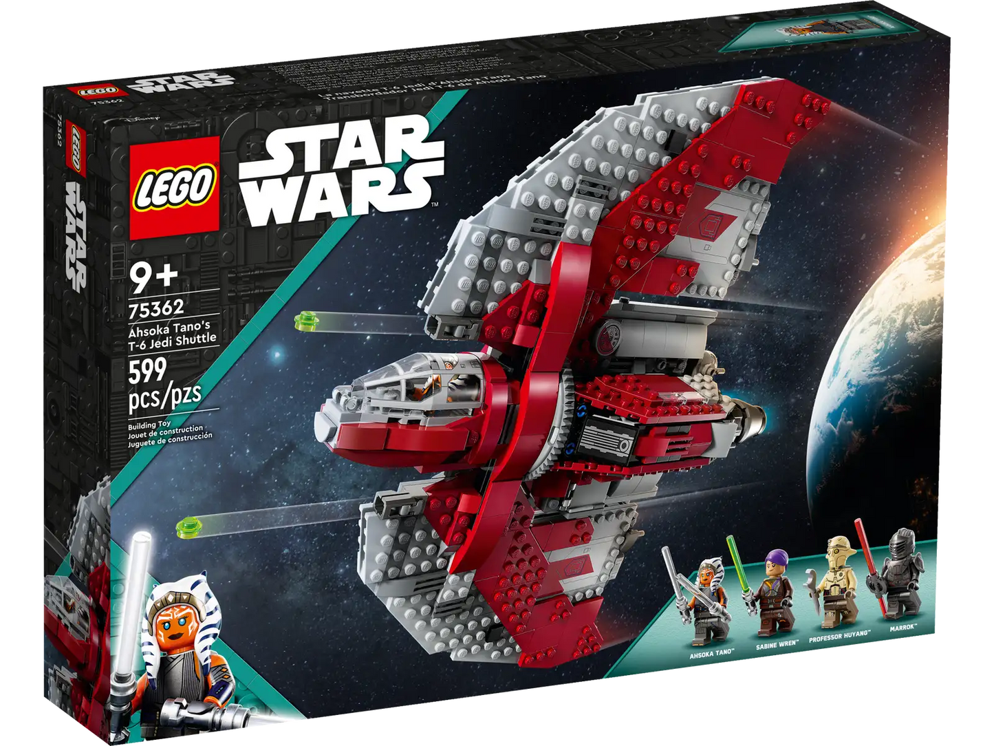 75362 Ahsoka Tano's T-6 Jedi Shuttle - USED