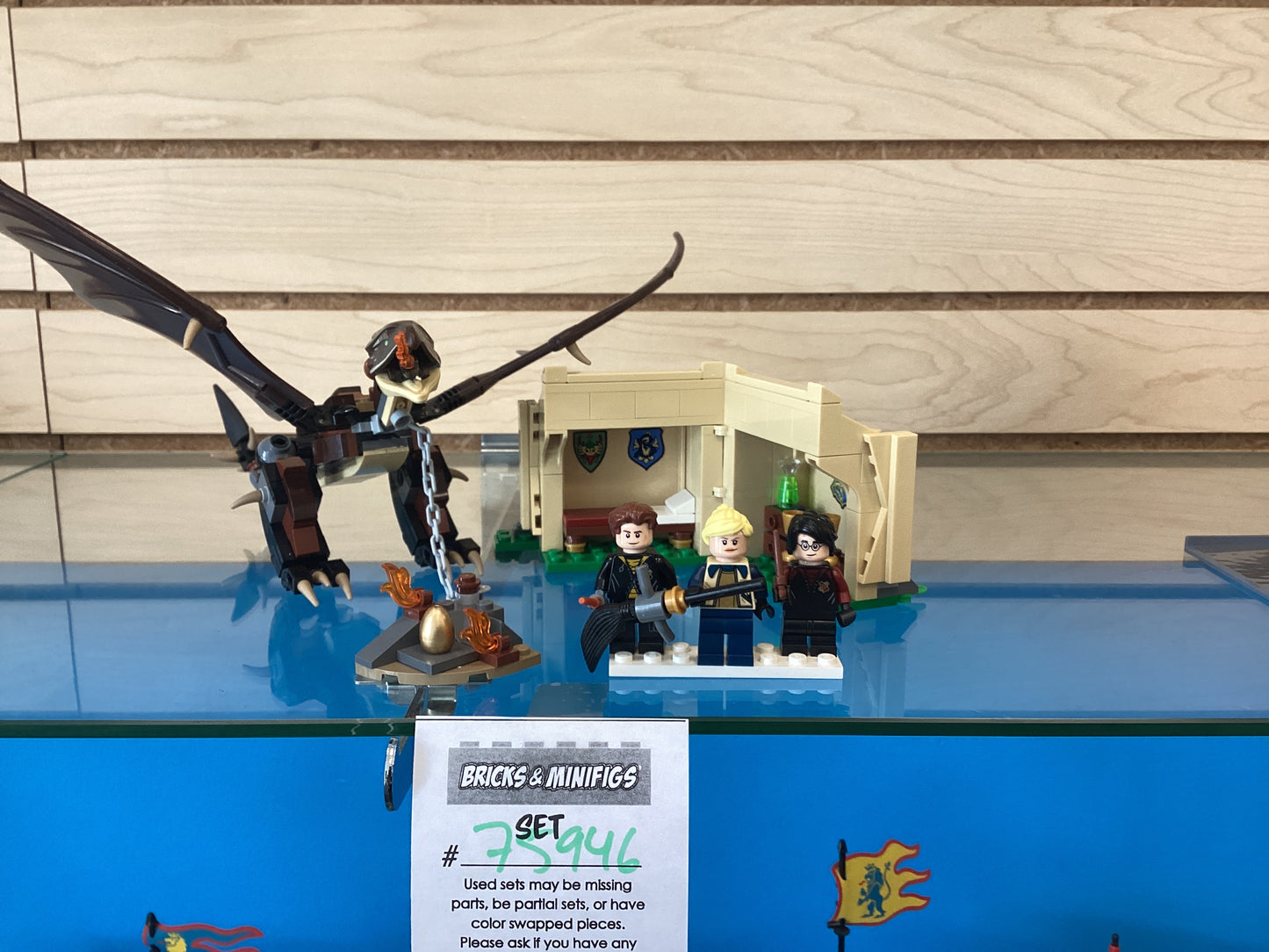 75946 Hungarian Horntail Triwizard Challenge - USED