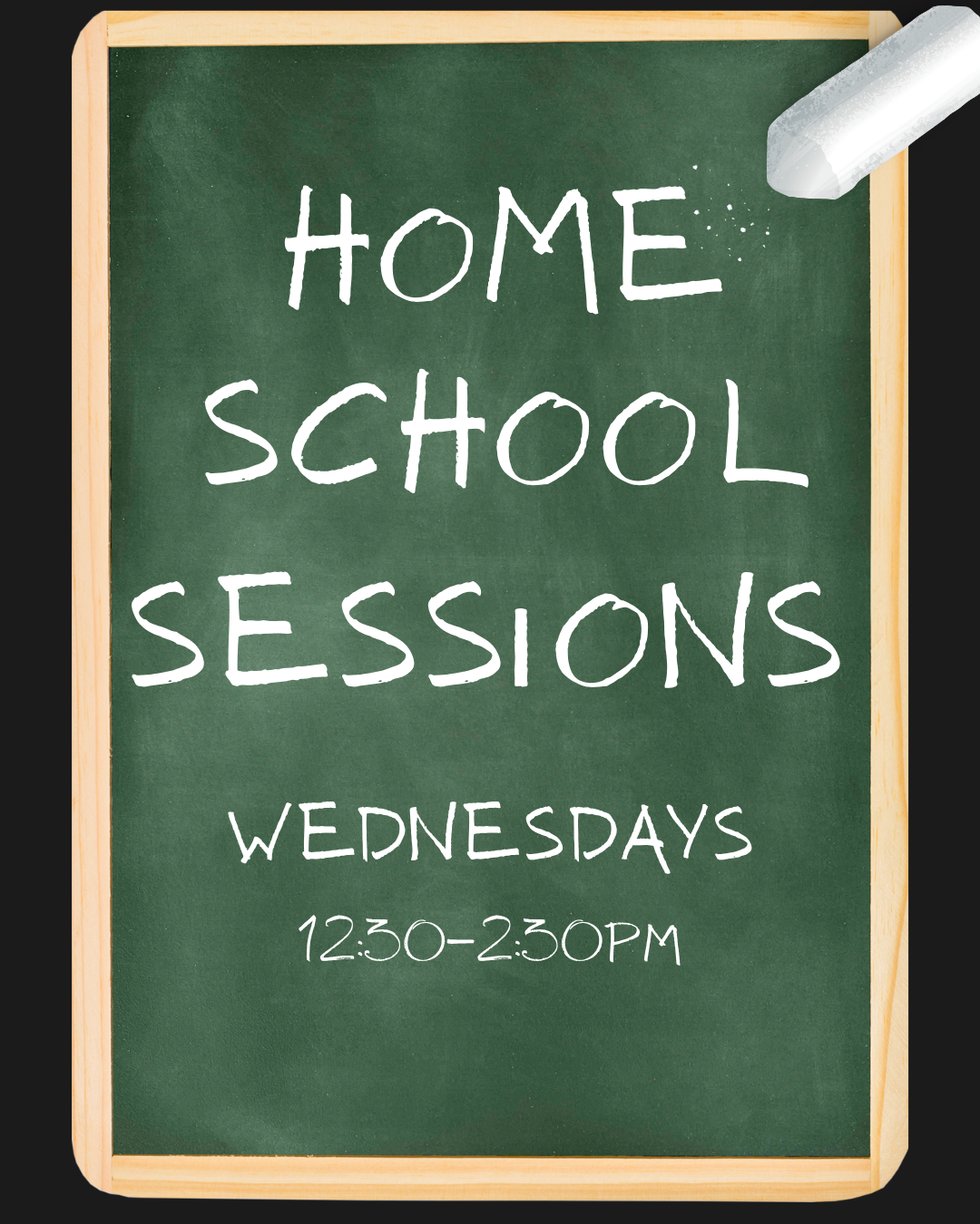 Homeschool Wednesday Registration