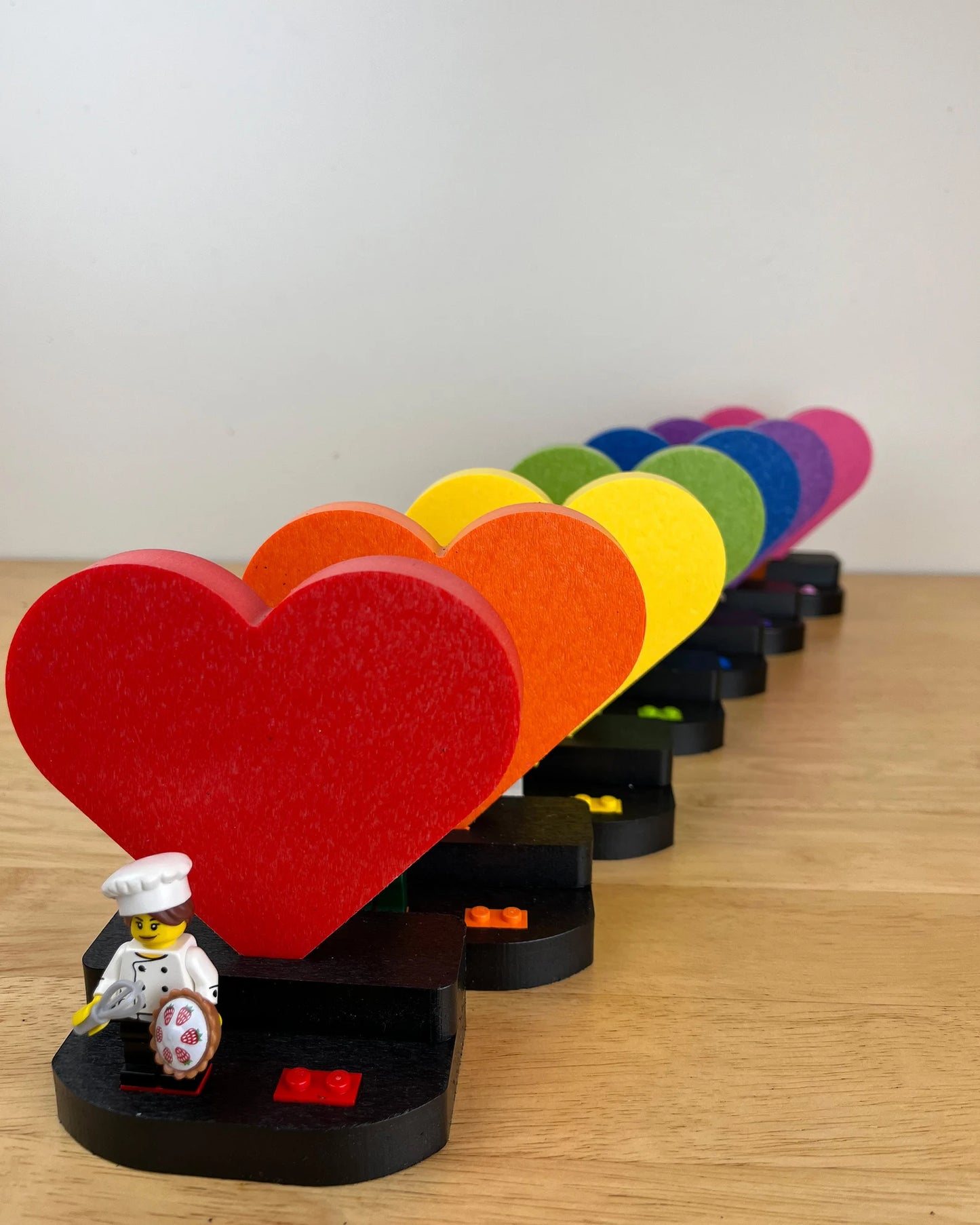 Display Heart - Yellow