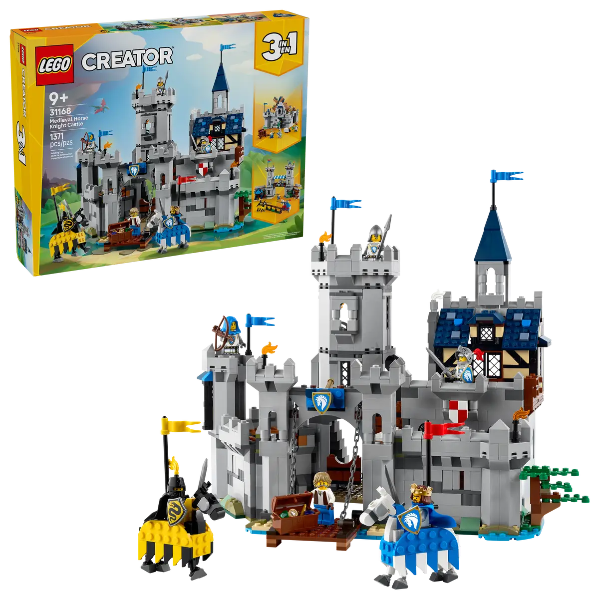31168 Medieval Horse Knight Castle