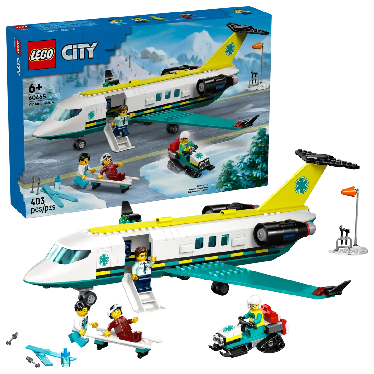 60465 Emergency Air Ambulance Airplane