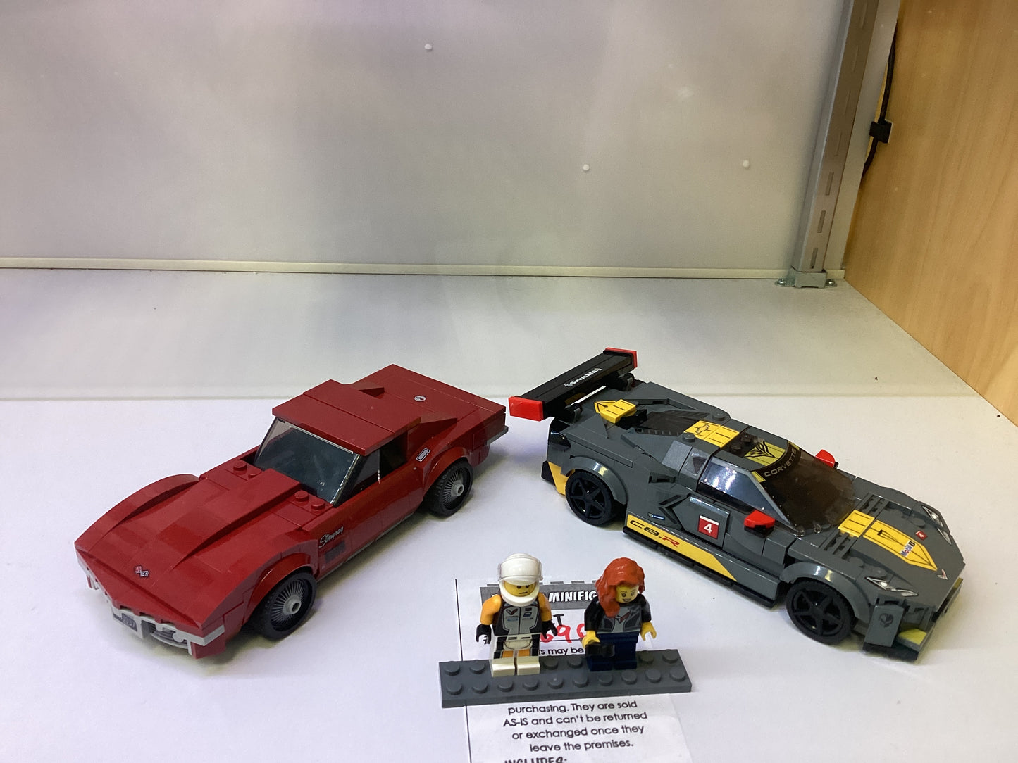 76903 Chevrolet Corvette C8.R Race Car and 1969 Chevrolet Corvette - USED