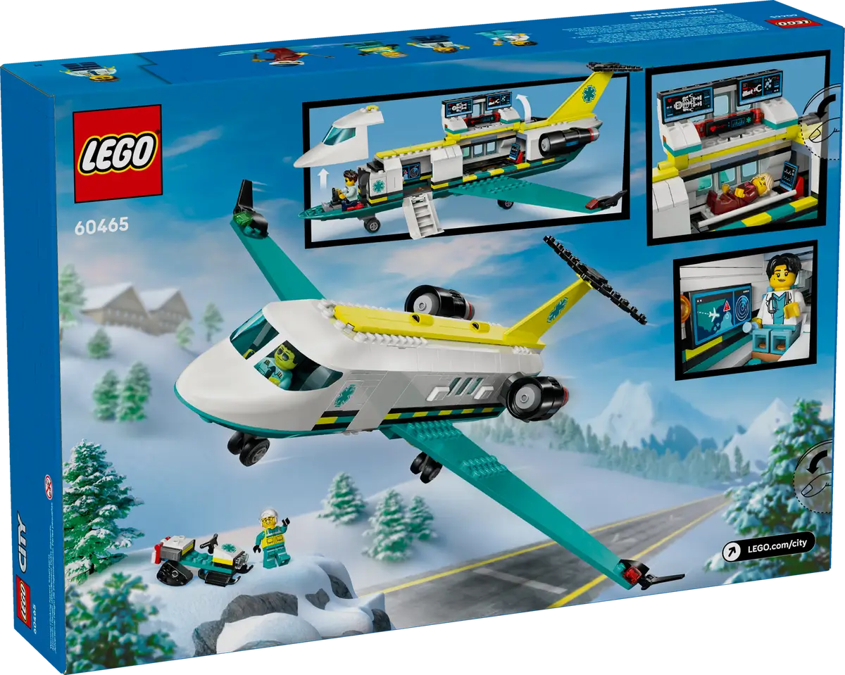 60465 Emergency Air Ambulance Airplane
