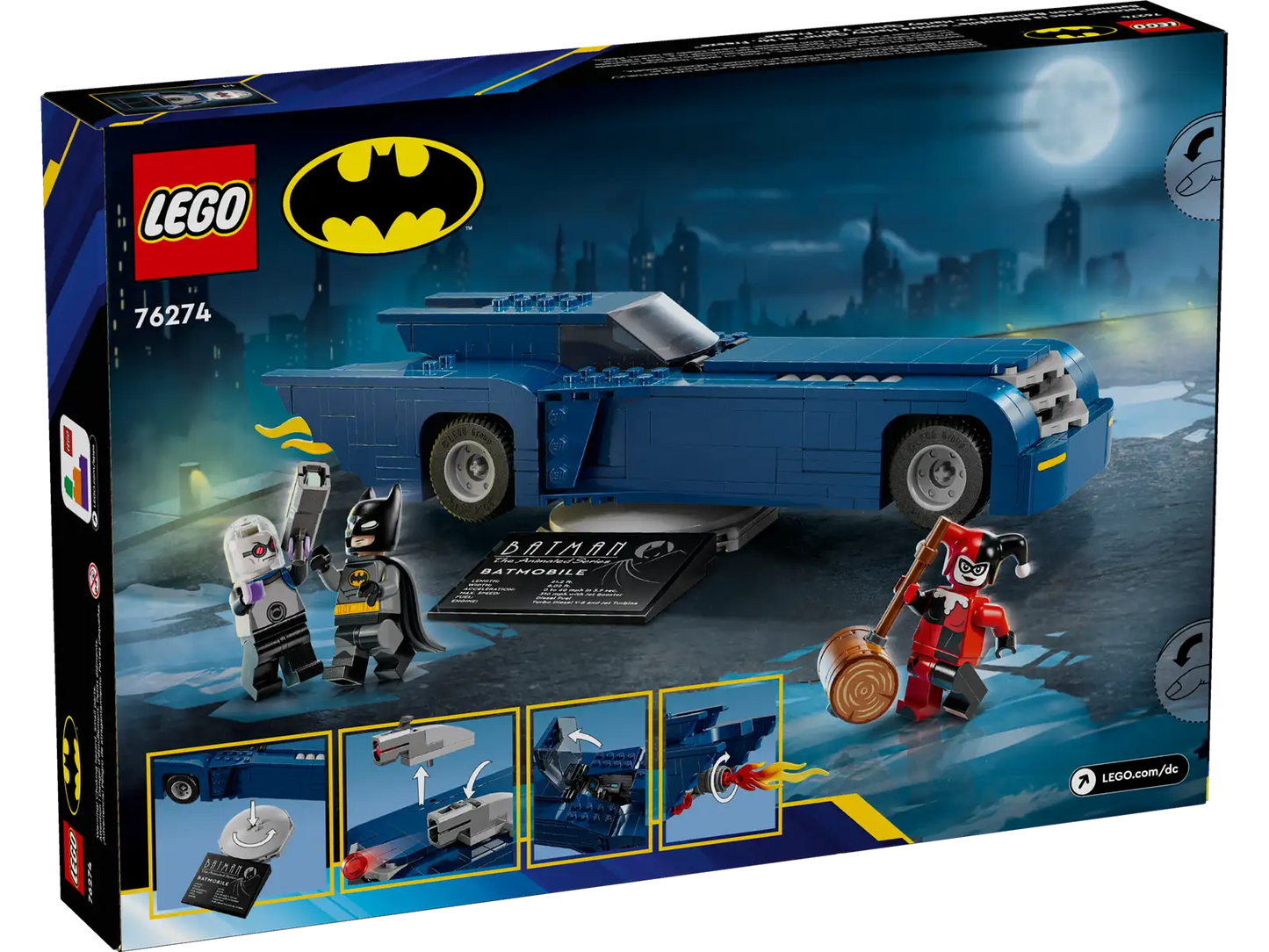 76274 Batman™ with the Batmobile™ vs. Harley Quinn™ and…