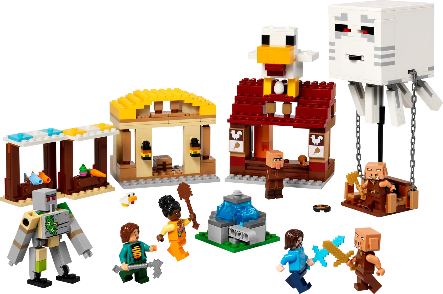 21273 The Ghast Balloon Village Attack
