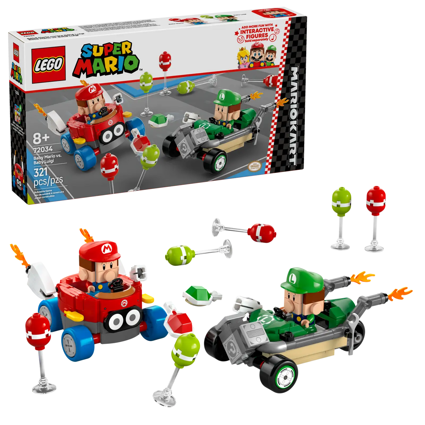 72034 Baby Mario vs. Baby Luigi - CERTIFIED