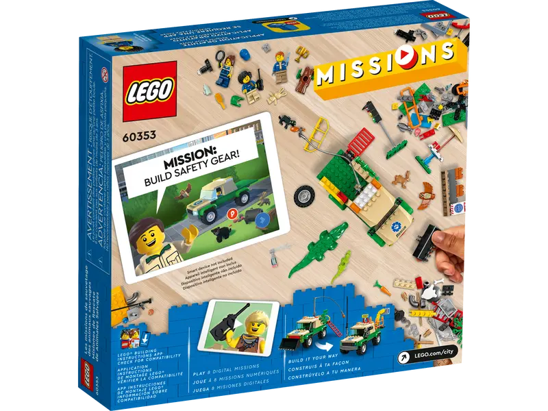 60353 Wild Animal Rescue Missions
