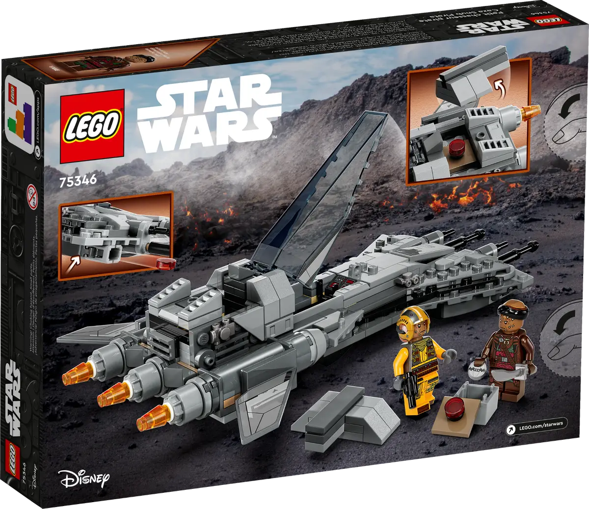 75346 Pirate Snub Fighter
