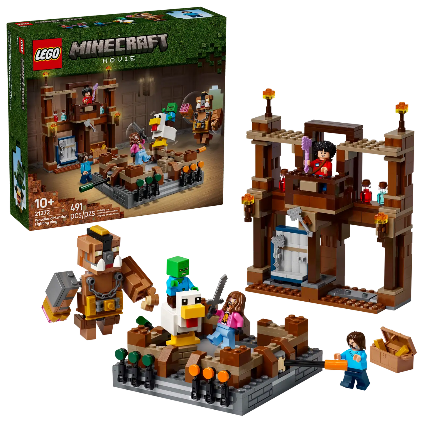 21272 Woodland Mansion Fighting Ring