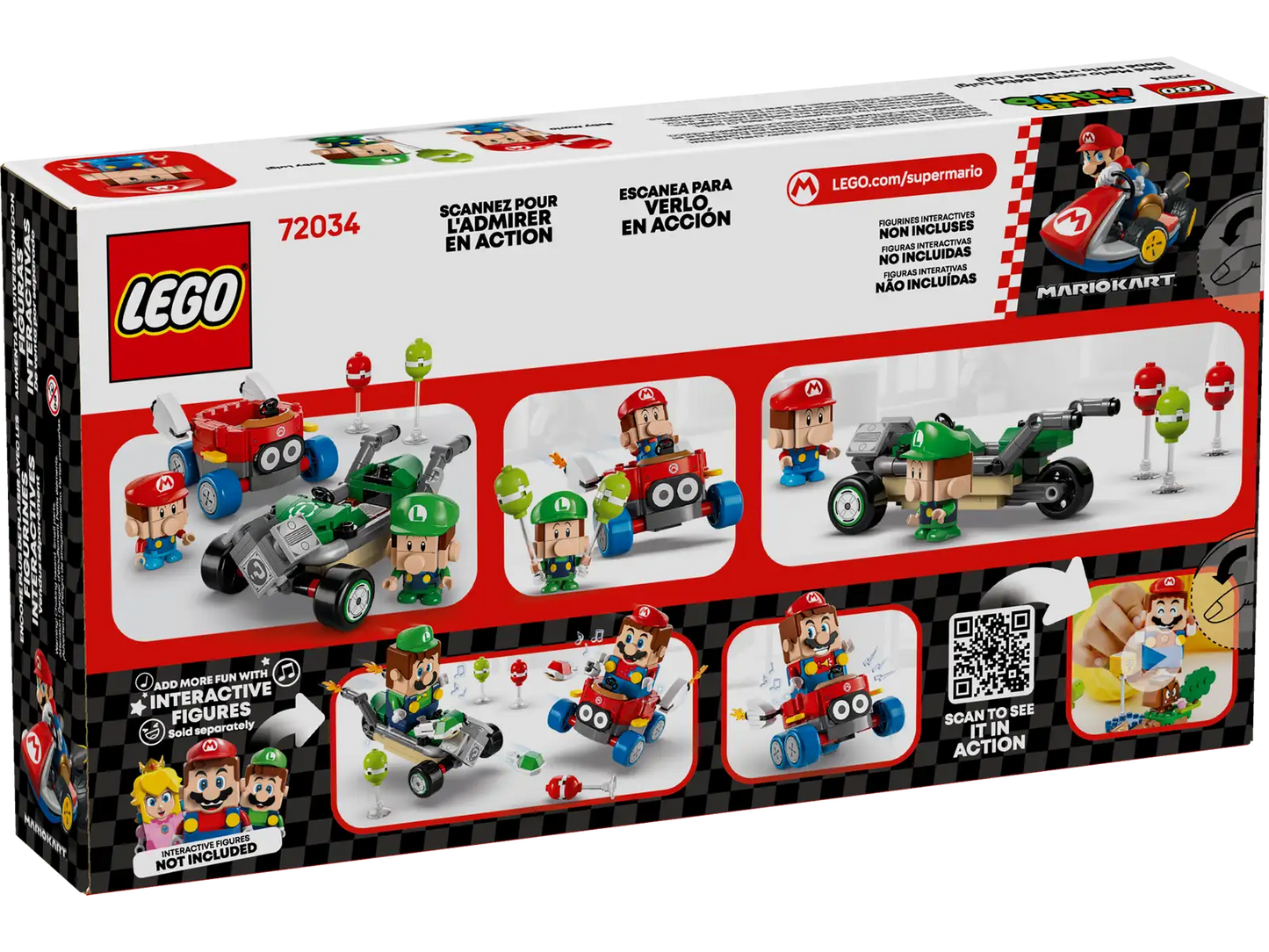 72034 Mario Kart™ – Baby Mario vs. Baby Luigi