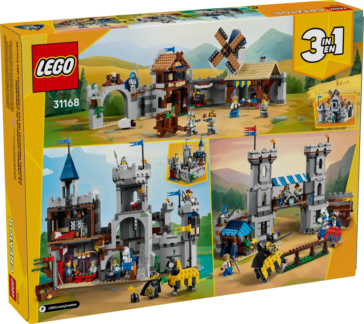 31168 Medieval Horse Knight Castle