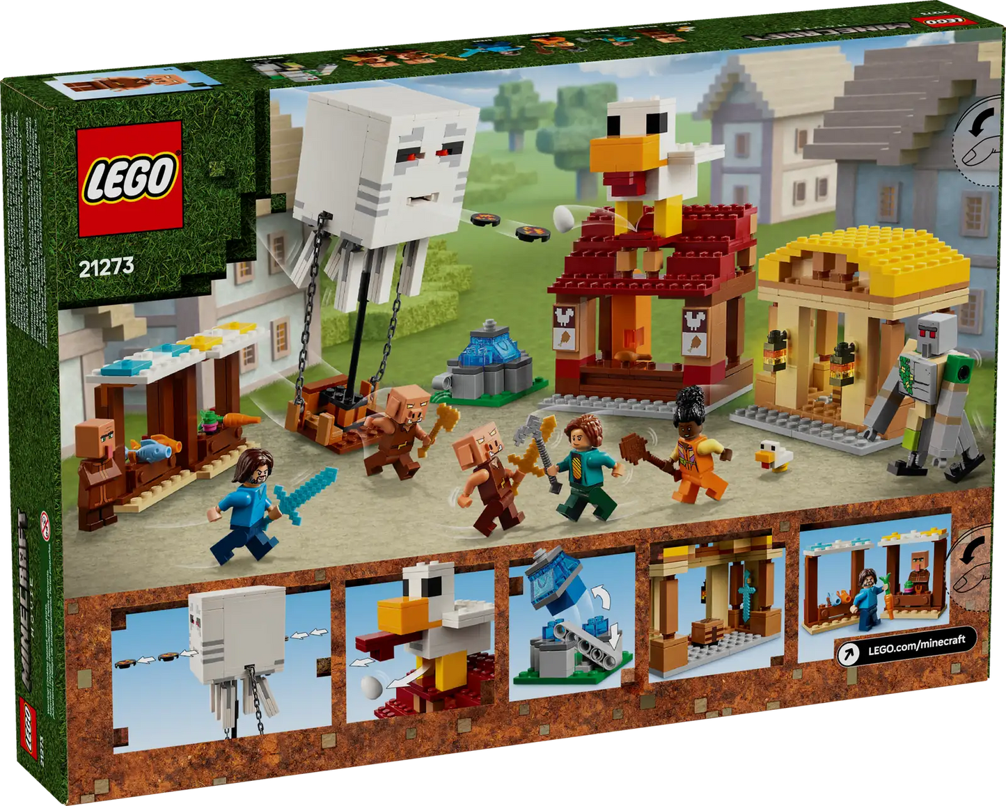 21273 The Ghast Balloon Village Attack