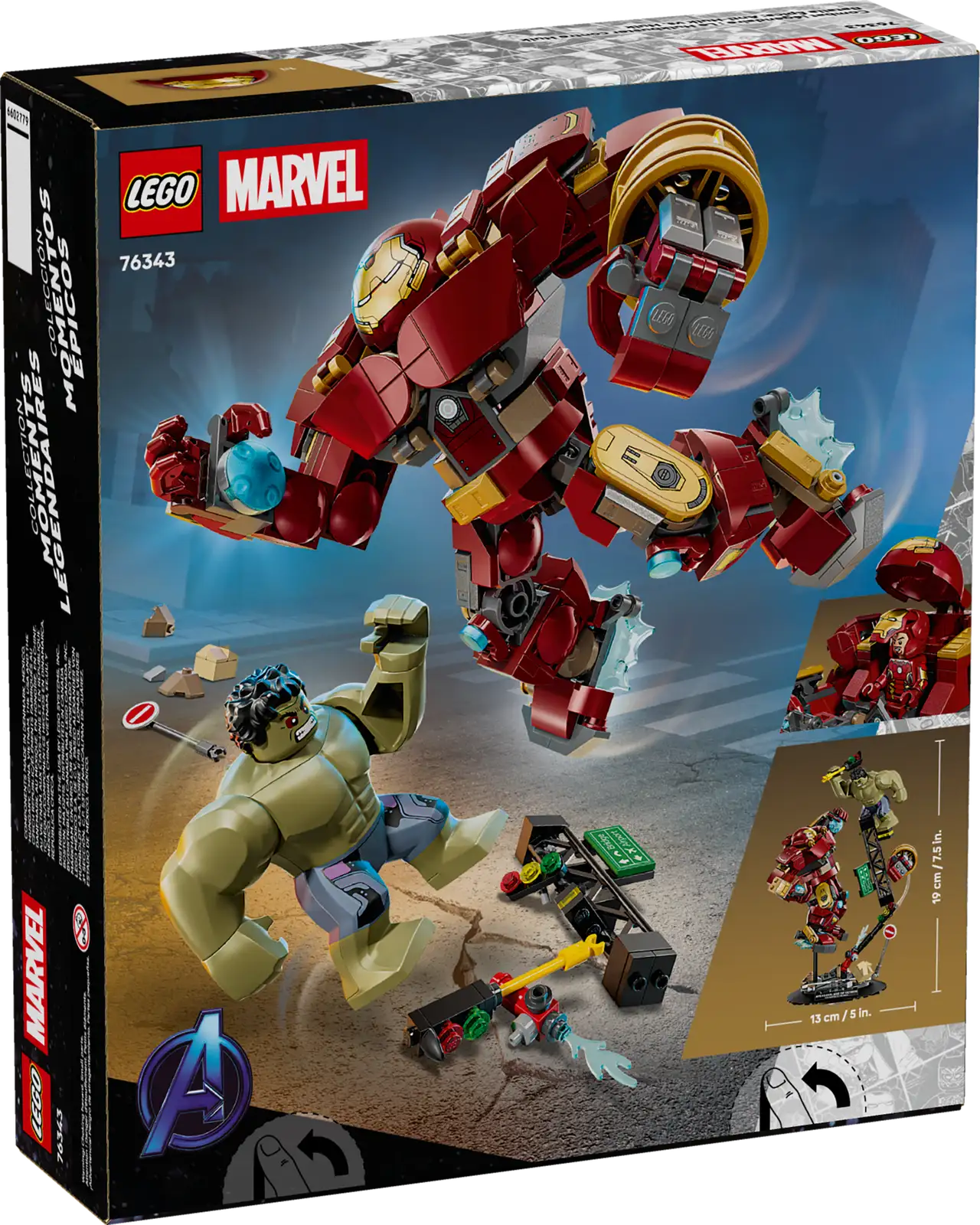 76343 Epic Battle: Hulkbuster vs. The Hulk