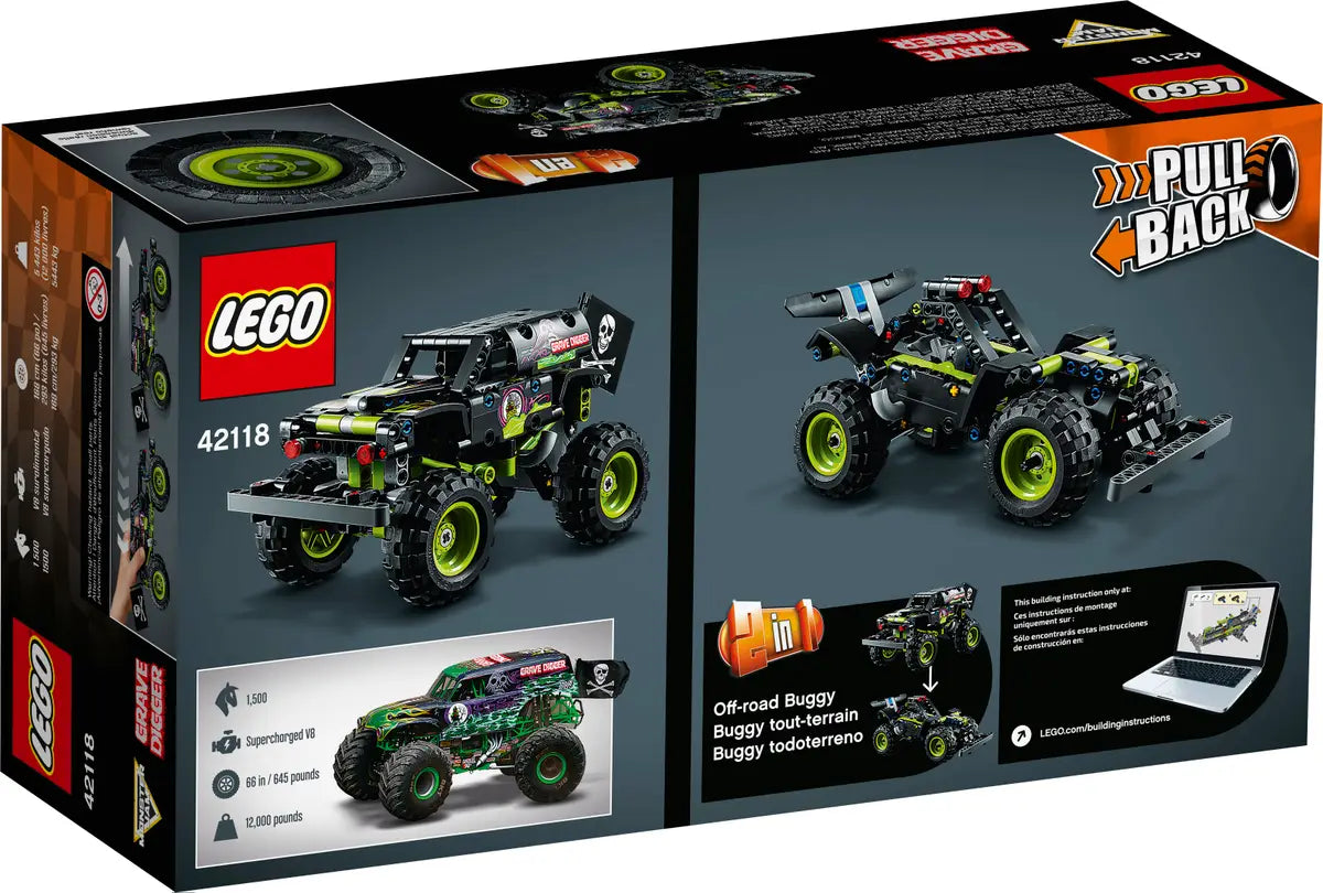42118 Monster Jam Grave Digger
