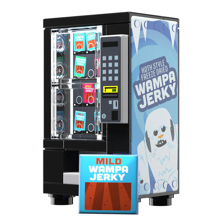 Blue Milk Vending Machine Building Set