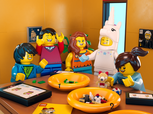 Building with Pre-Owned LEGO