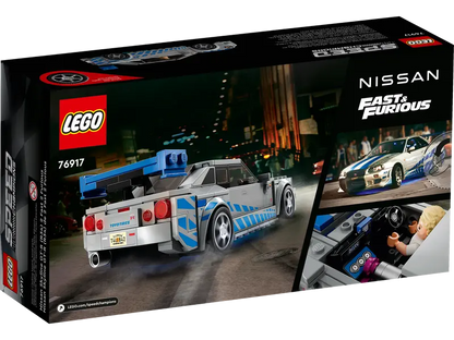 76917 2 Fast 2 Furious Nissan Skyline GT-R (R34)