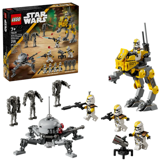 75431 327th Star Corps Clone Troopers Battle Pack