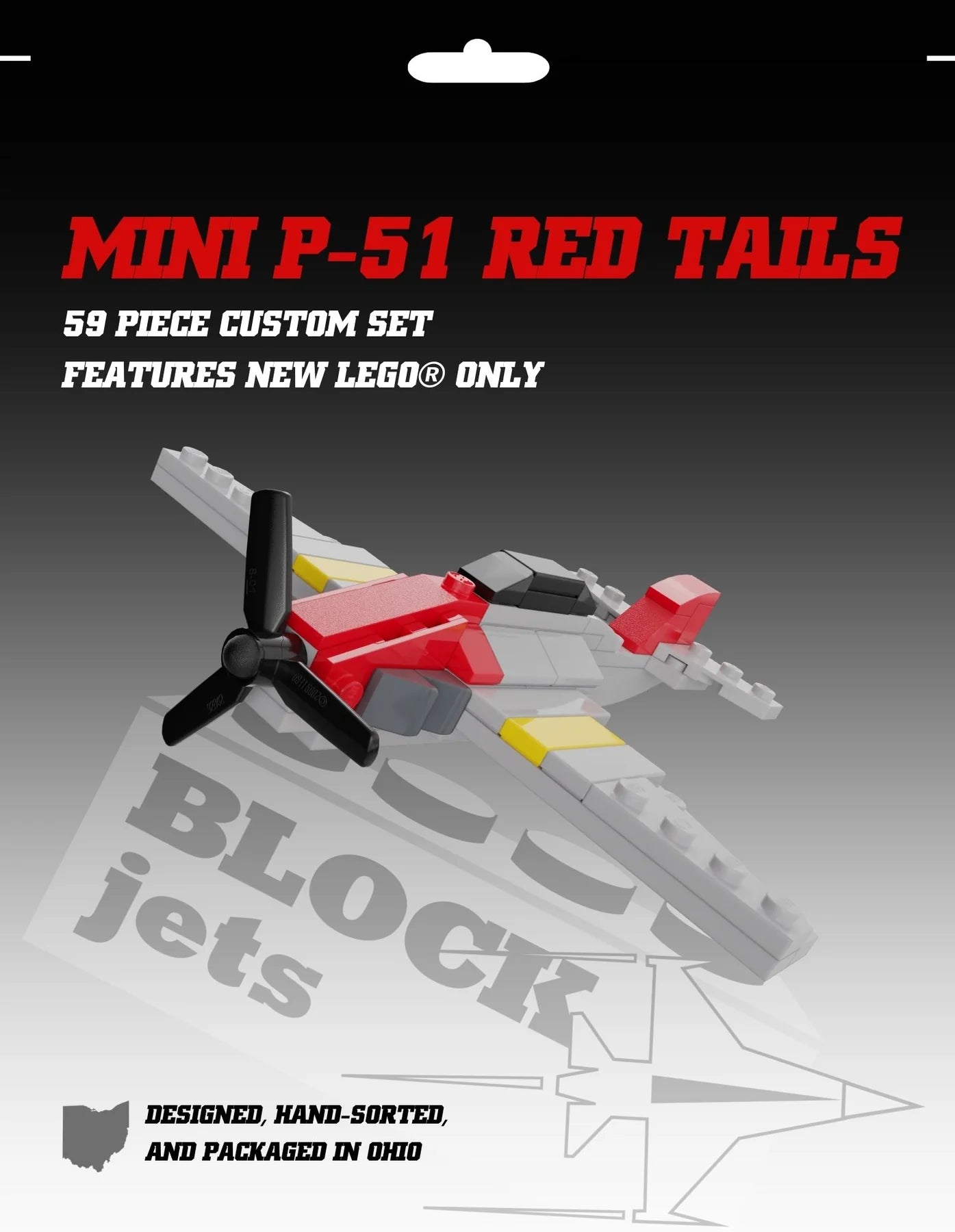 Mini P-51 Red Tails