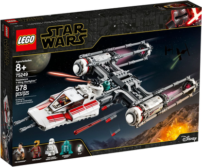 75249 Resistance Y-Wing Starfighter - USED