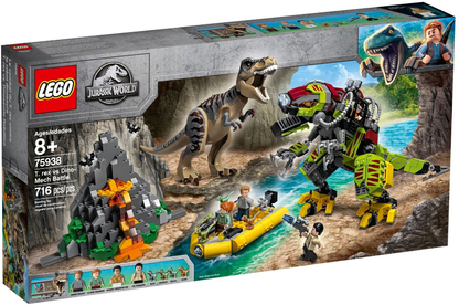 75938 T. rex vs Dino-Mech Battle - USED