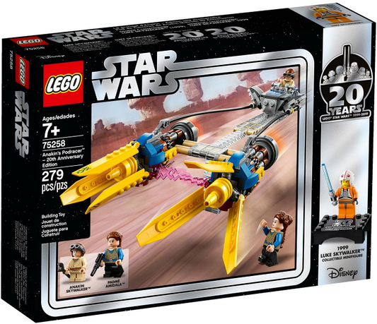 75258 Anakin's Podracer – 20th Anniversary Edition - USED