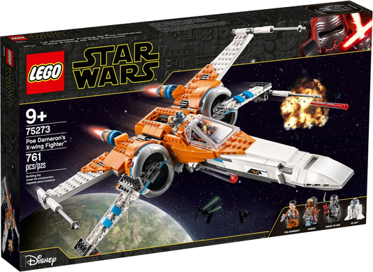 75273 Poe Dameron's X-wing Fighter - USED