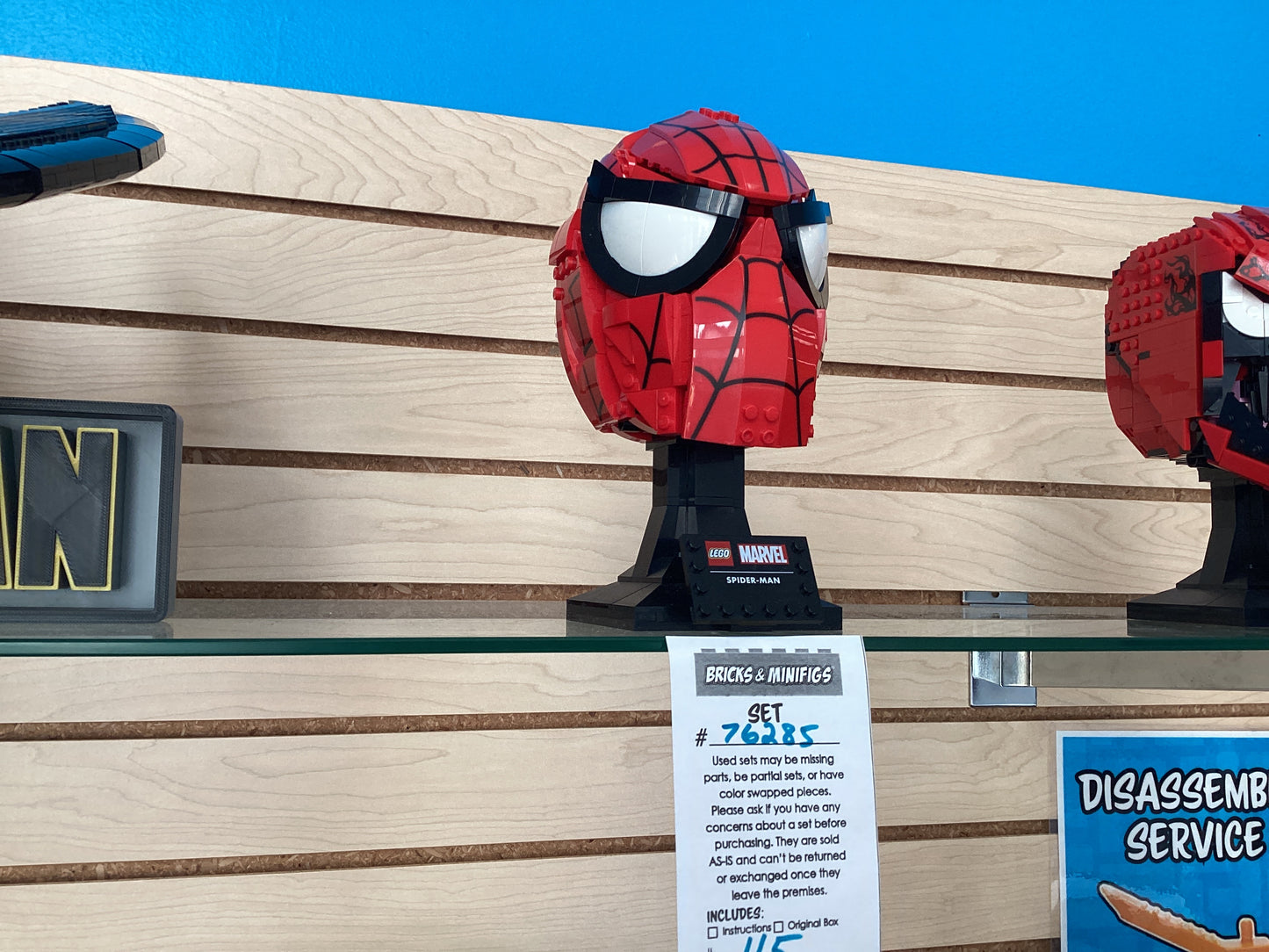 76285 Spider-Man's Mask - USED