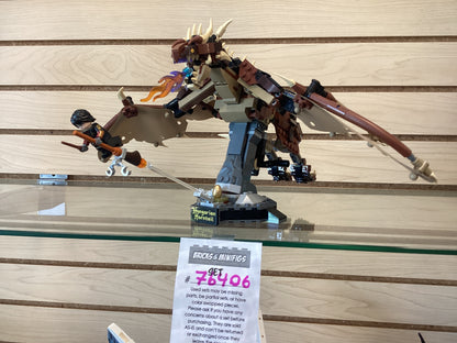 76406 Hungarian Horntail Dragon - USED