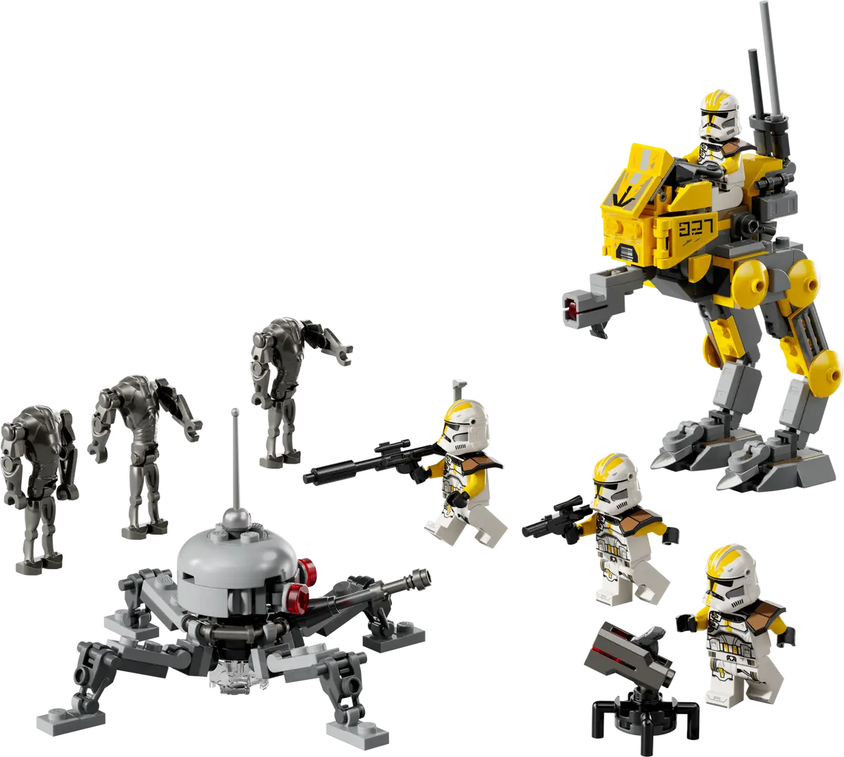 75431 327th Star Corps Clone Troopers Battle Pack