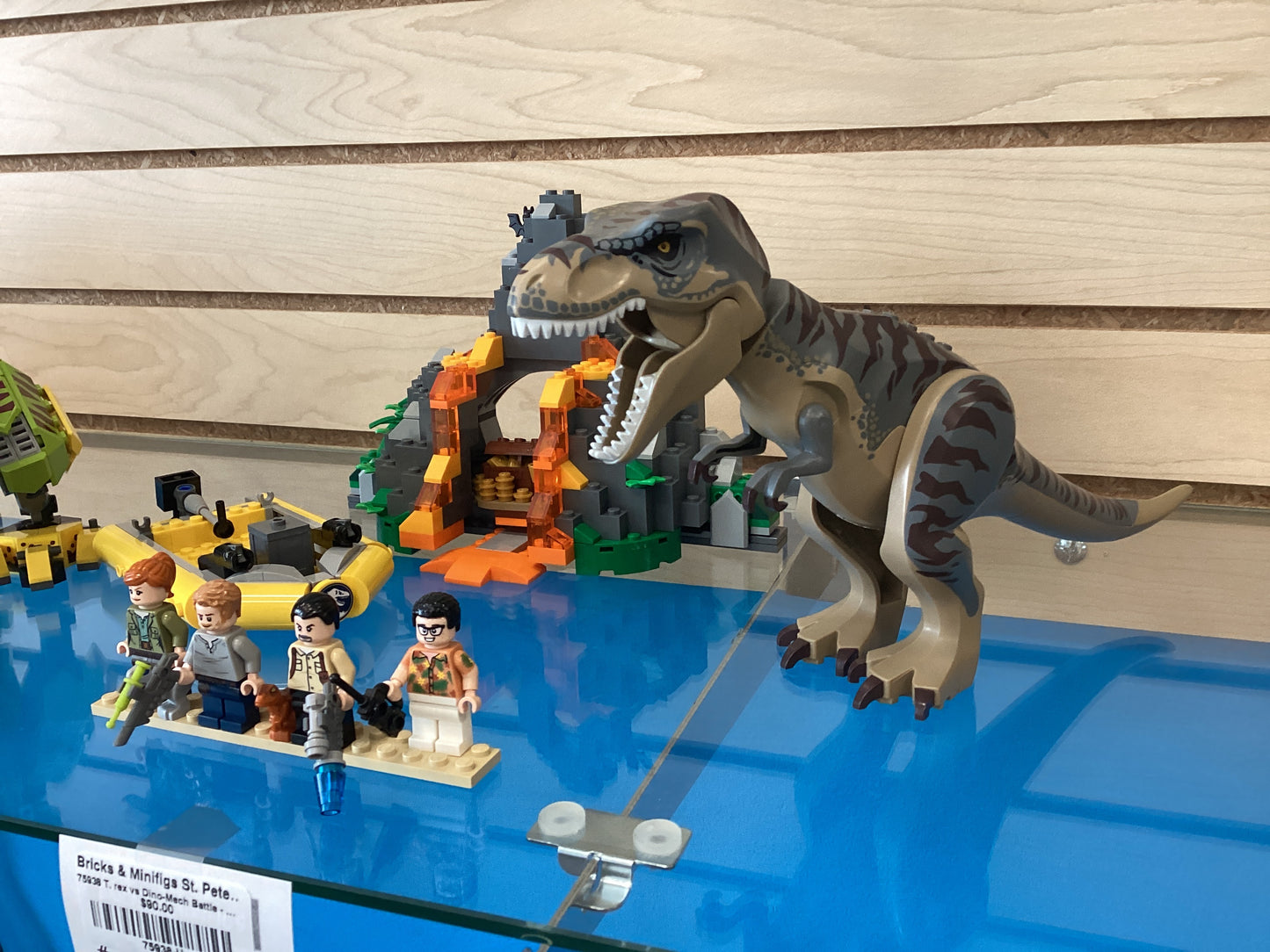 75938 T. rex vs Dino-Mech Battle - USED