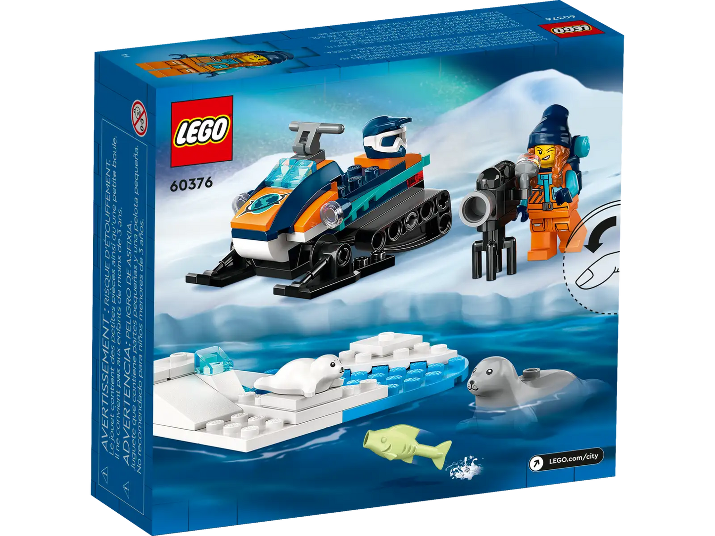 60376 Arctic Explorer Snowmobile - CERTIFIED