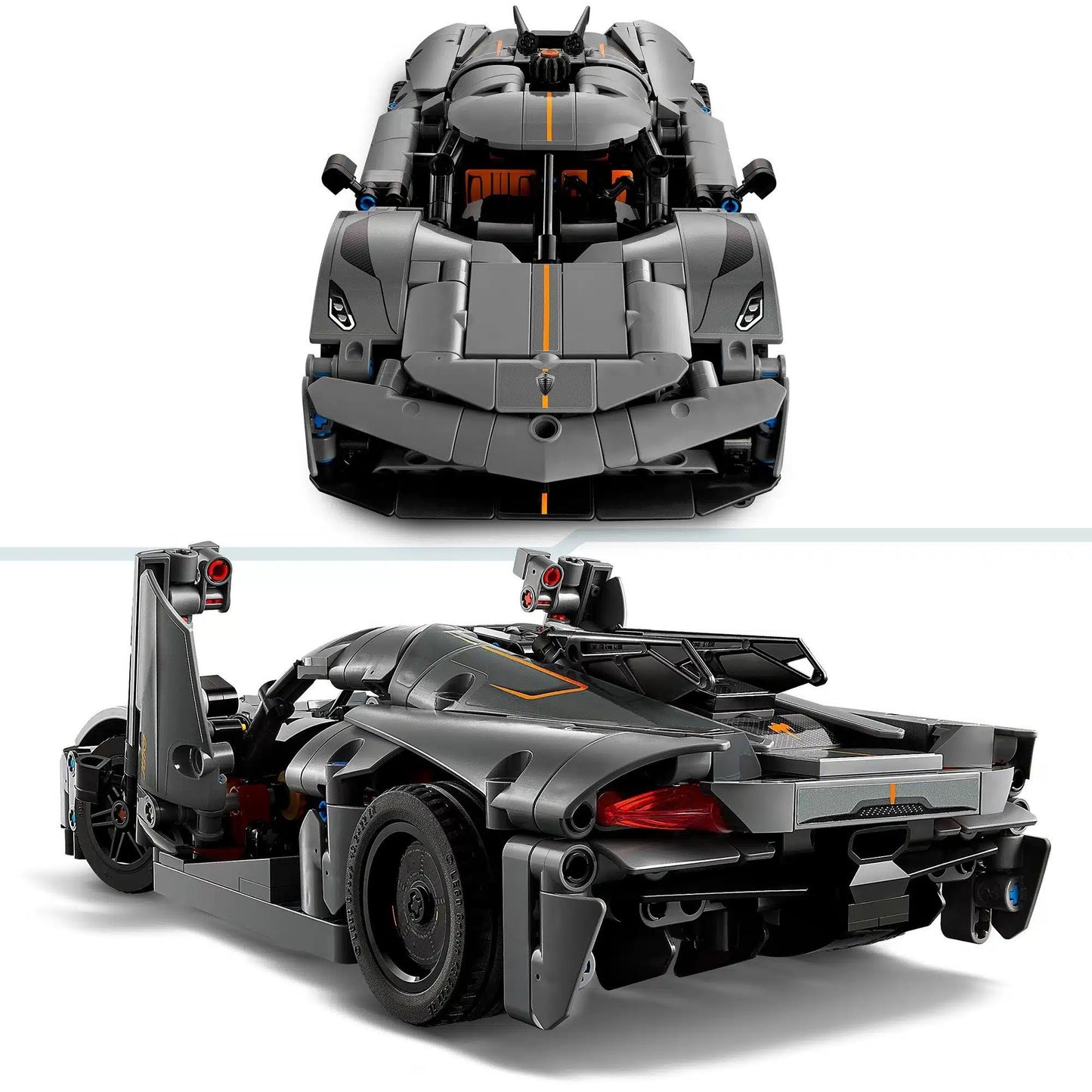 42173 Koenigsegg Jesko Absolut Grey Hypercar