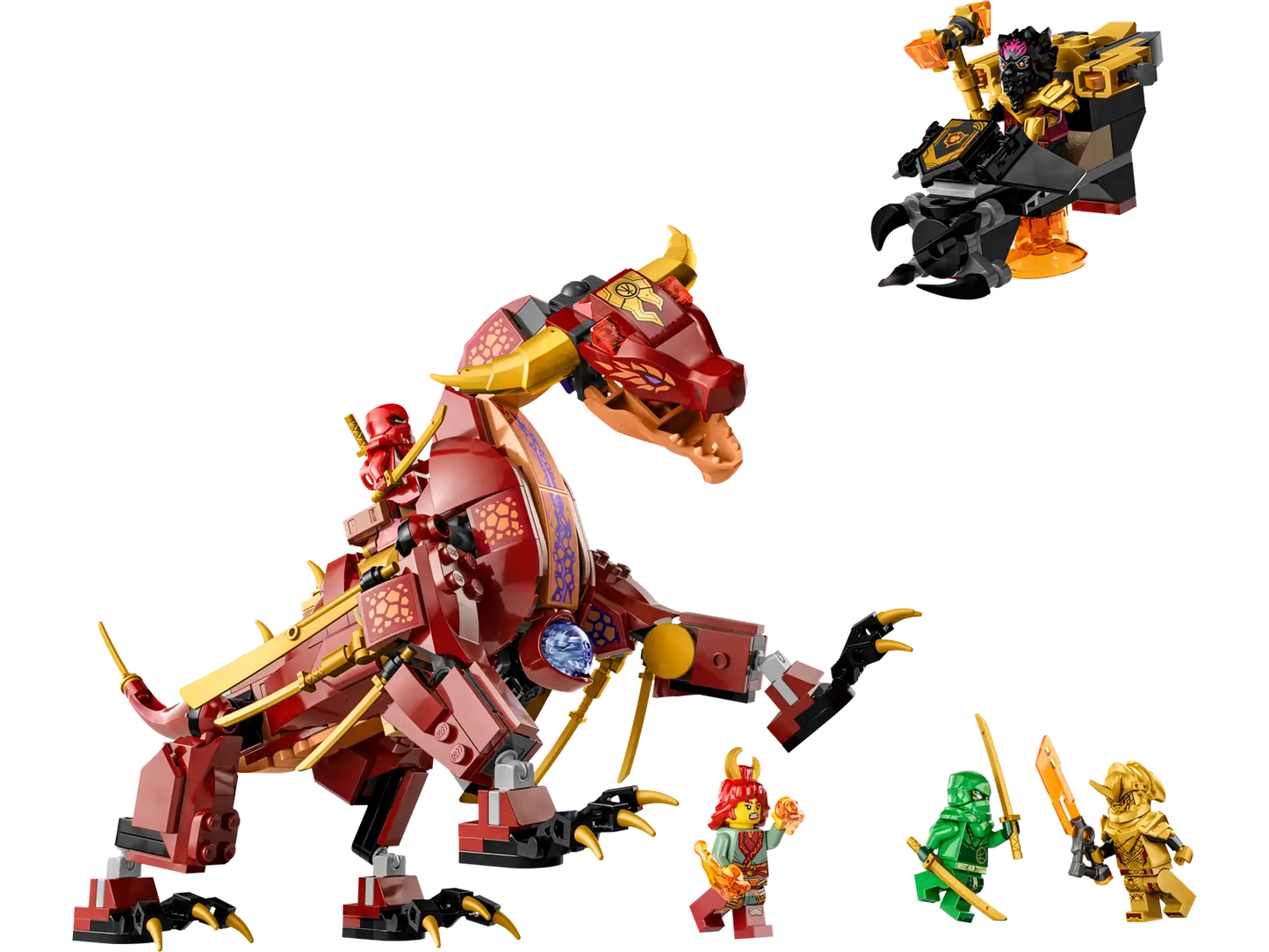 71793 Heatwave Transforming Lava Dragon