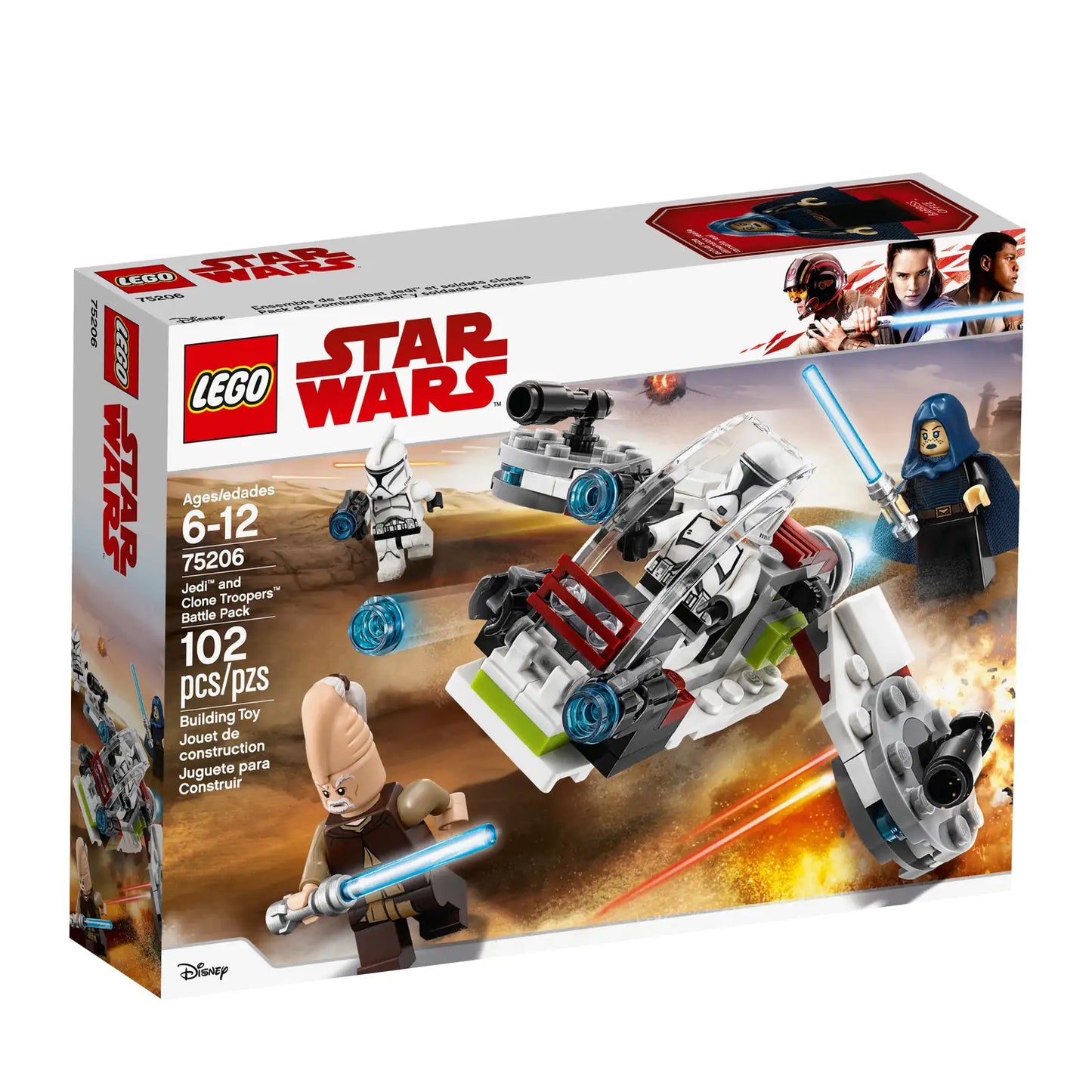 75206 Jedi and Clone Troopers Battle Pack
