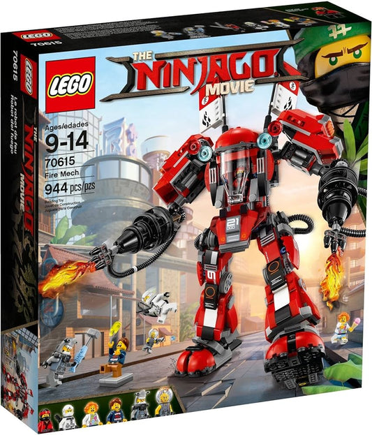 70615 Ninjago Fire Mech - USED