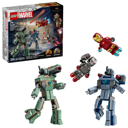 76320 Iron Man & War Machine vs. Hammer Drones